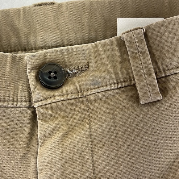Haggar H26 Straight Leg Pants Chinos Tan Mens Size 30 - Picture 4 of 11